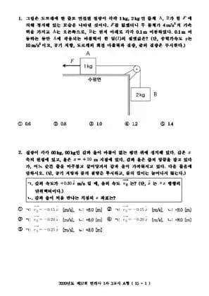 2020년 제57회 변리사 1차 자연과학개론
