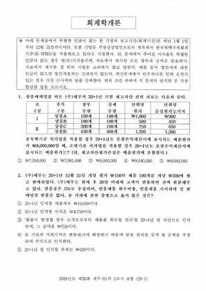 2019년 제56회 세무사 1차 2교시 회계학개론, 행정소송법