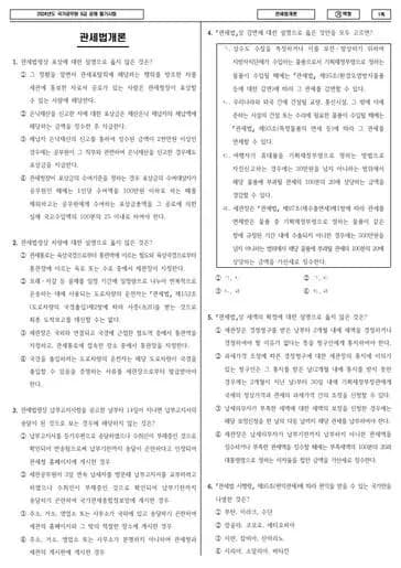 2024년 국가공무원 9급 관세법개론 (가) 썸네일 이미지