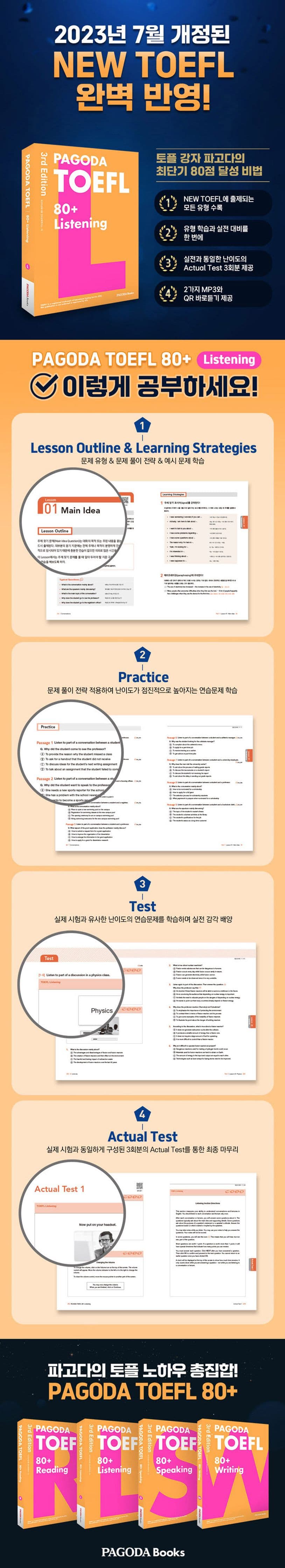 PAGODA TOEFL 80+ Listening 3rd Edition 2