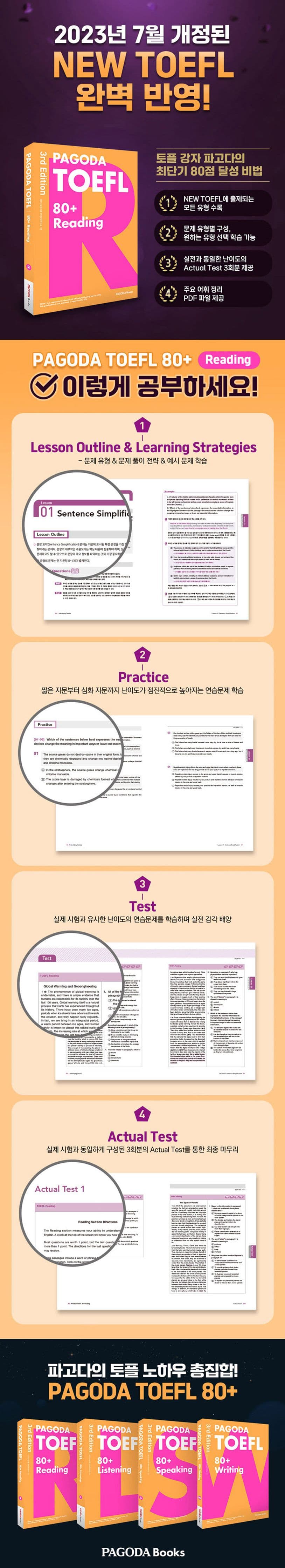 PAGODA TOEFL 80+ Reading 3rd Edition 2